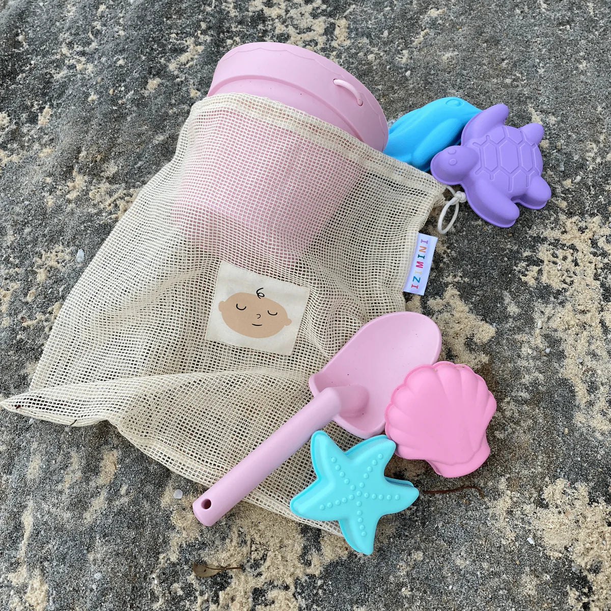 Izimini - Beach Toy Set - Pink