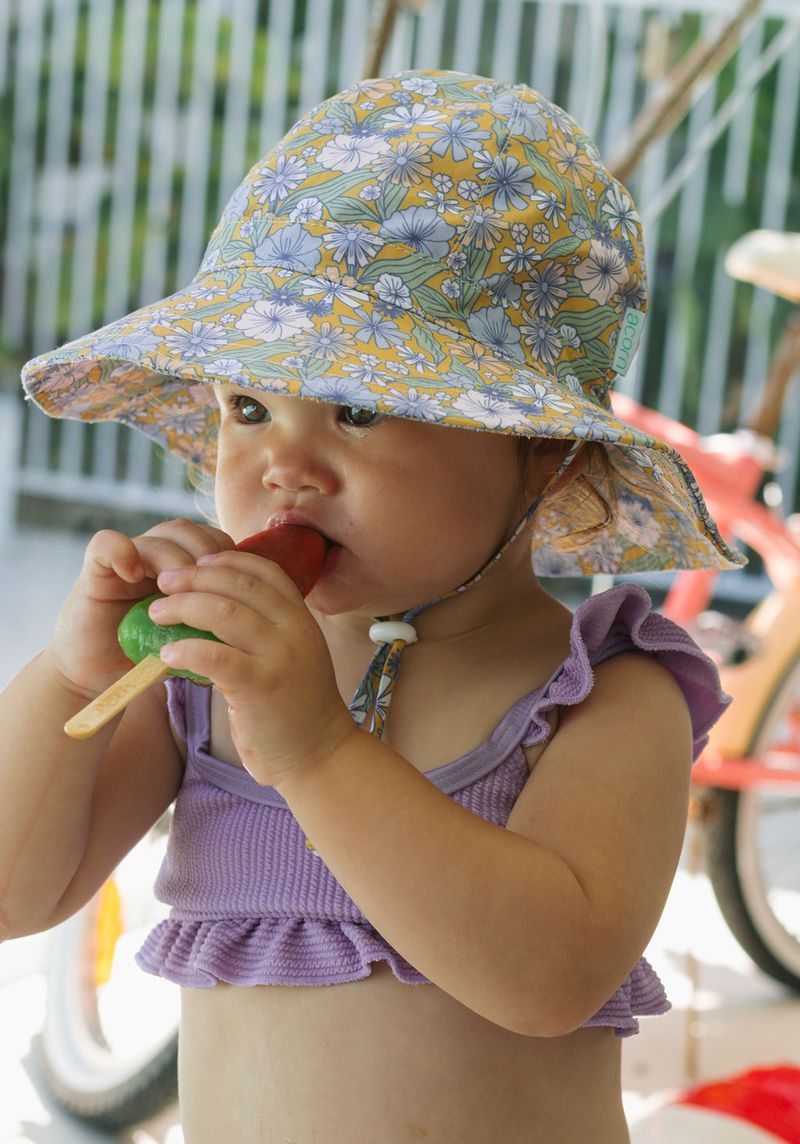 Acorn Kids - Gardenia Wide Brim Sunhat