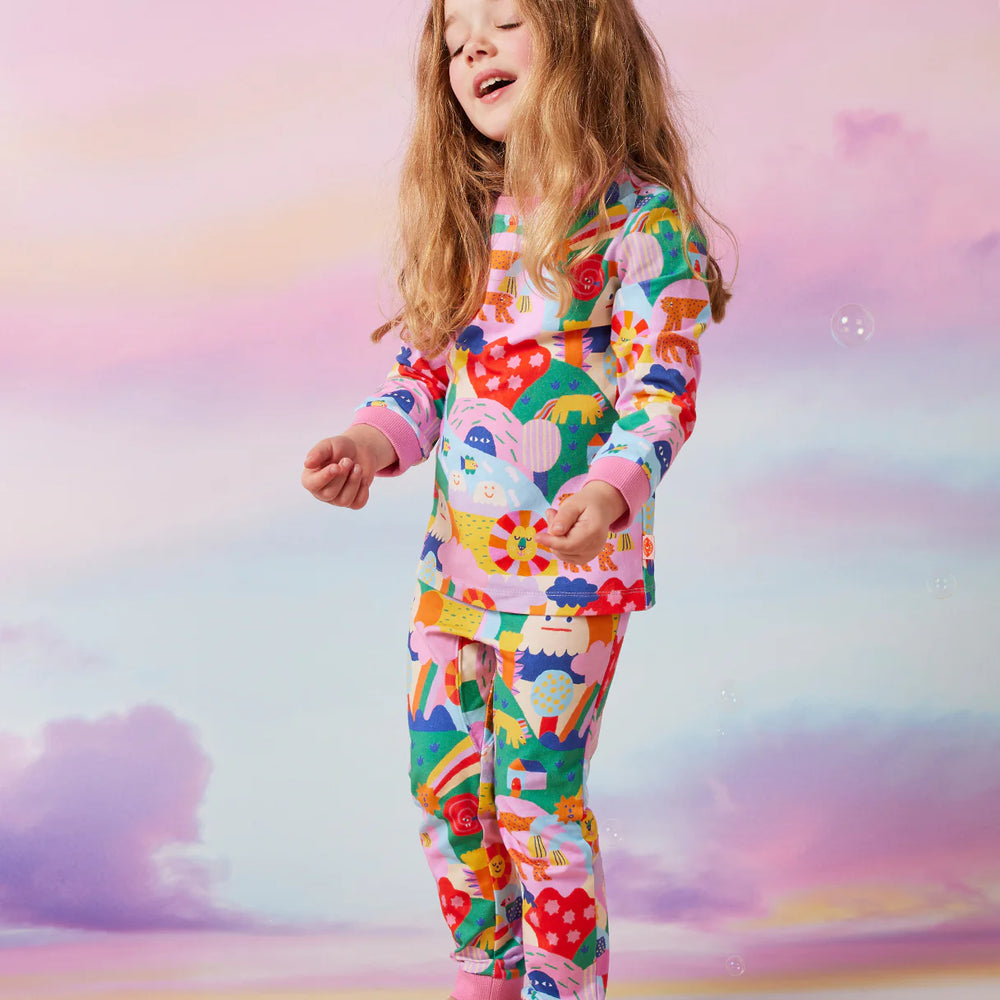 Halcyon Nights - Rainbow Valley Dreamy Winter PJ Set
