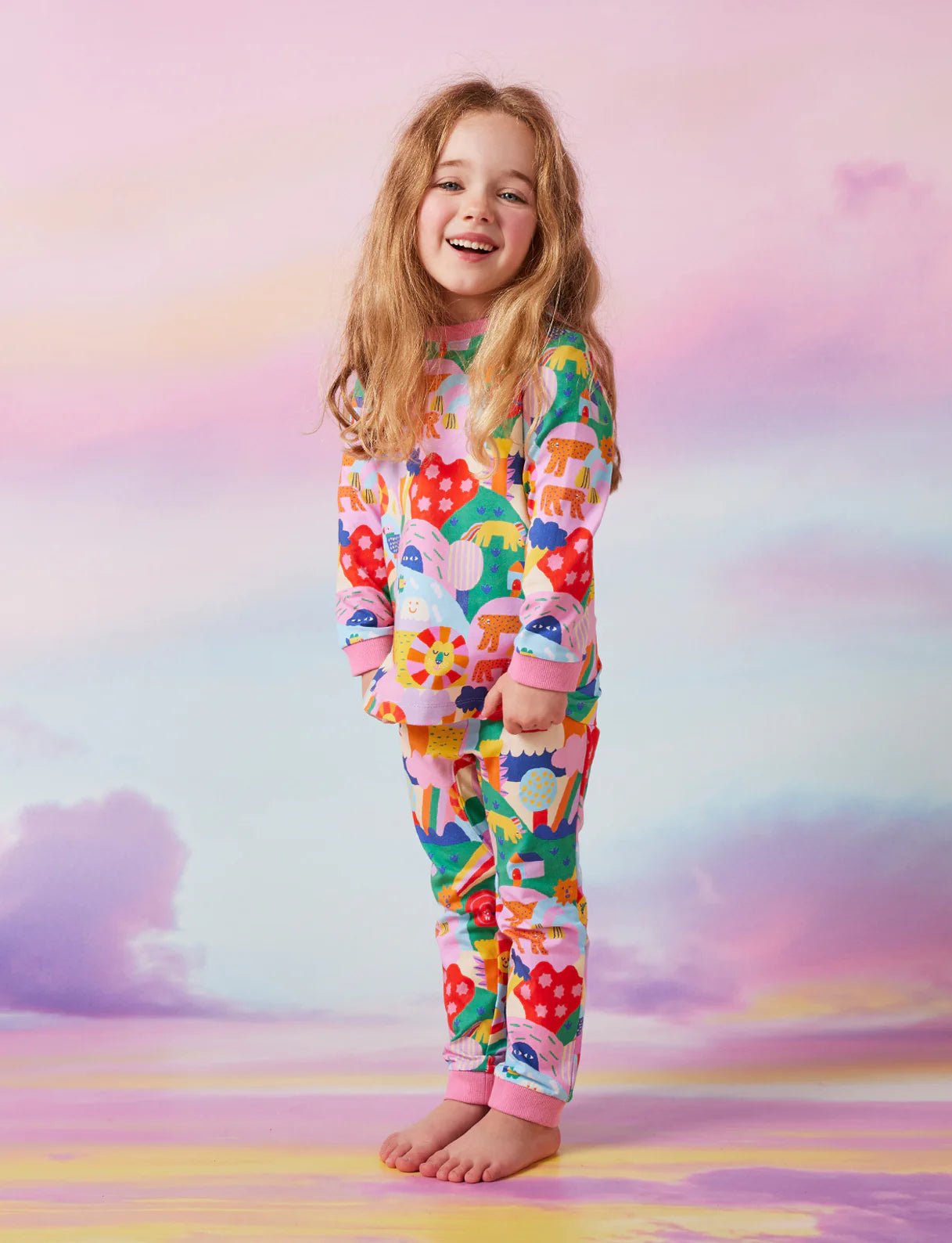 Halcyon Nights - Rainbow Valley Dreamy Winter PJ Set