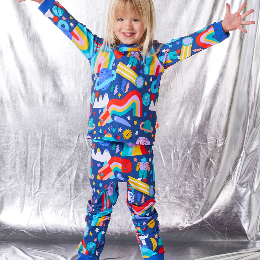 Halcyon Nights - Rocket Ride Dreamy Winter PJ Set