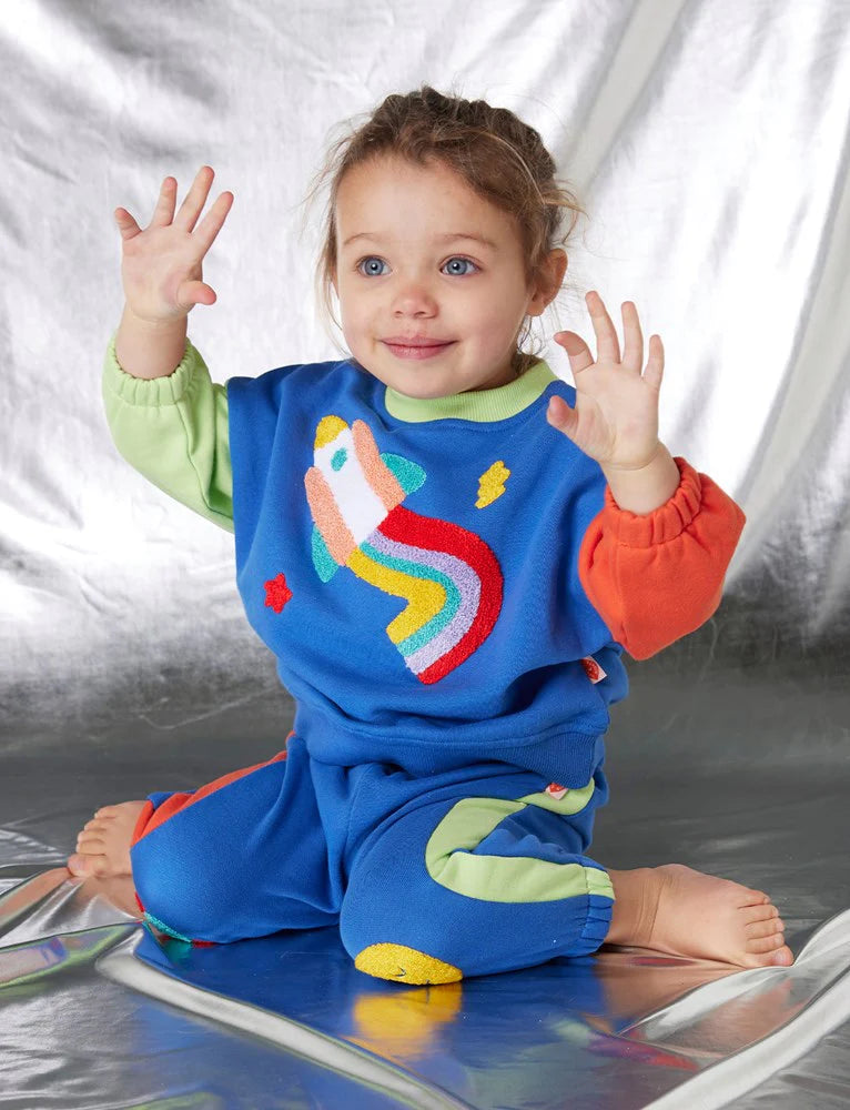 Halcyon Nights - Rocket Ride Navy Sweater