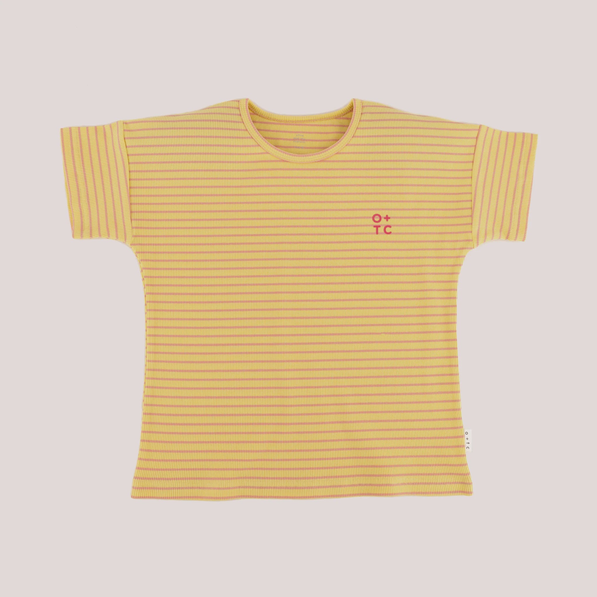 Olive + The Captain - Lemonade Ribbed Relaxed Fit Tee