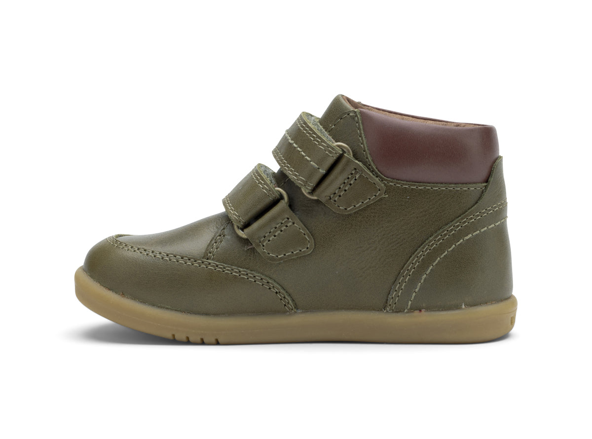 Bobux - Timber Boot - Double Strap - Olive