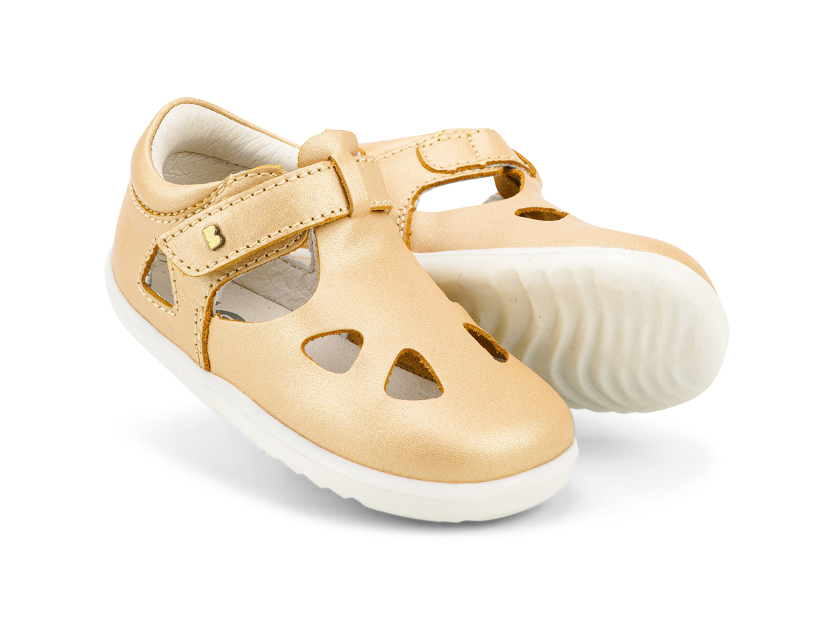 Bobux - Zap II Sandal - Pale Gold