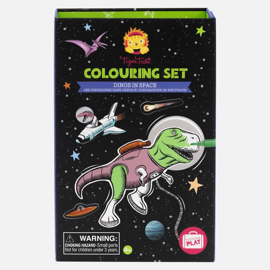 Tiger Tribe - Coluring Set - Dinos In Space