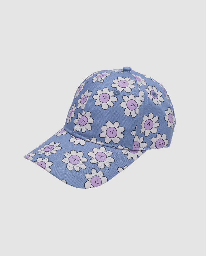 Girl Club - The Collectibles Hip Hop Cap Daisy Skater On Repeat - Blue
