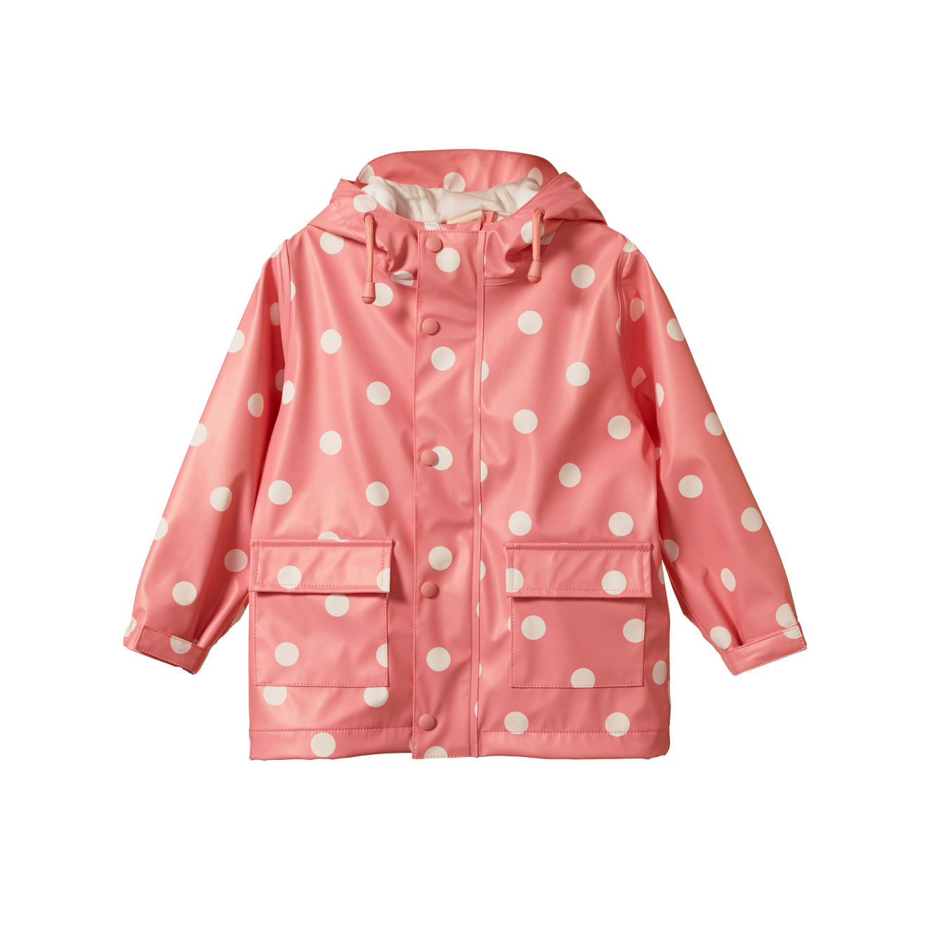 Nature Baby - Raincoat - Rose Polka Dot