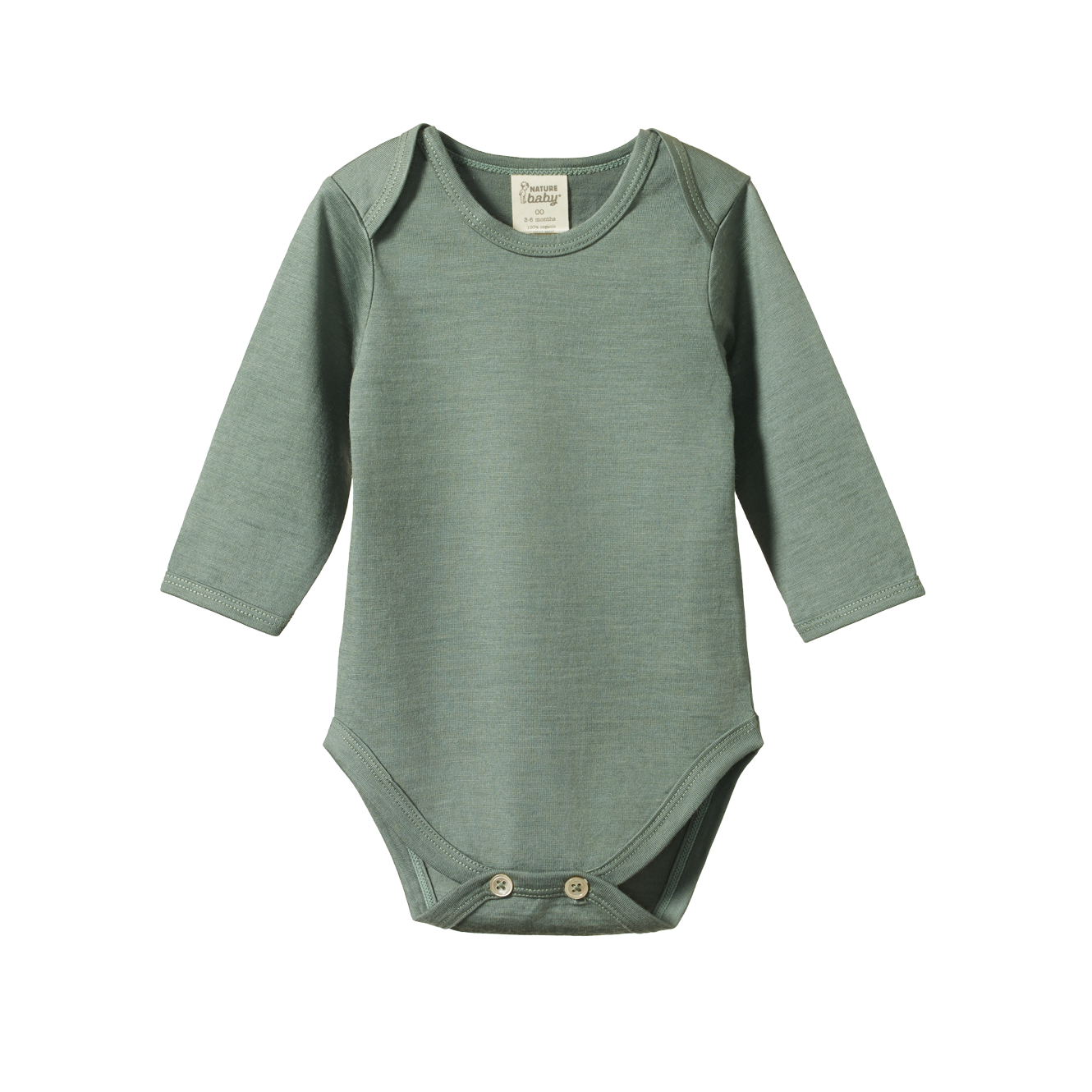 Nature Baby - Merino Bodysuit - Nettle