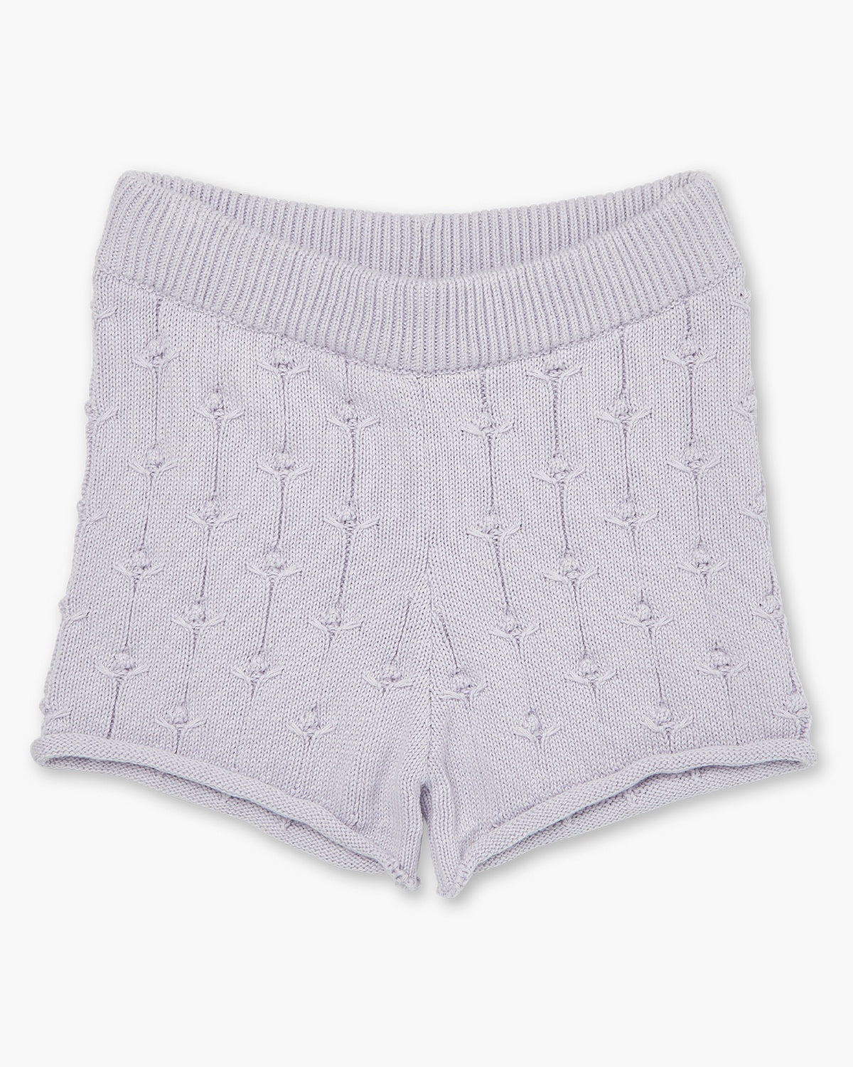 Walnut Baby - Rosalie Knit Shorts - Lilac