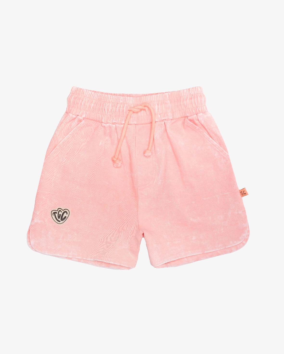 The Girl Club - Sherbet Pink Denim Shorts