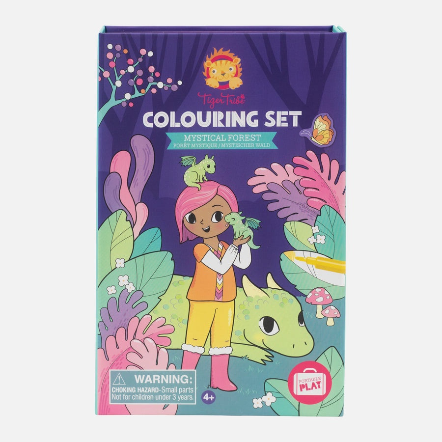 Tiger Tribe - Colouring Set - Mystical Forest