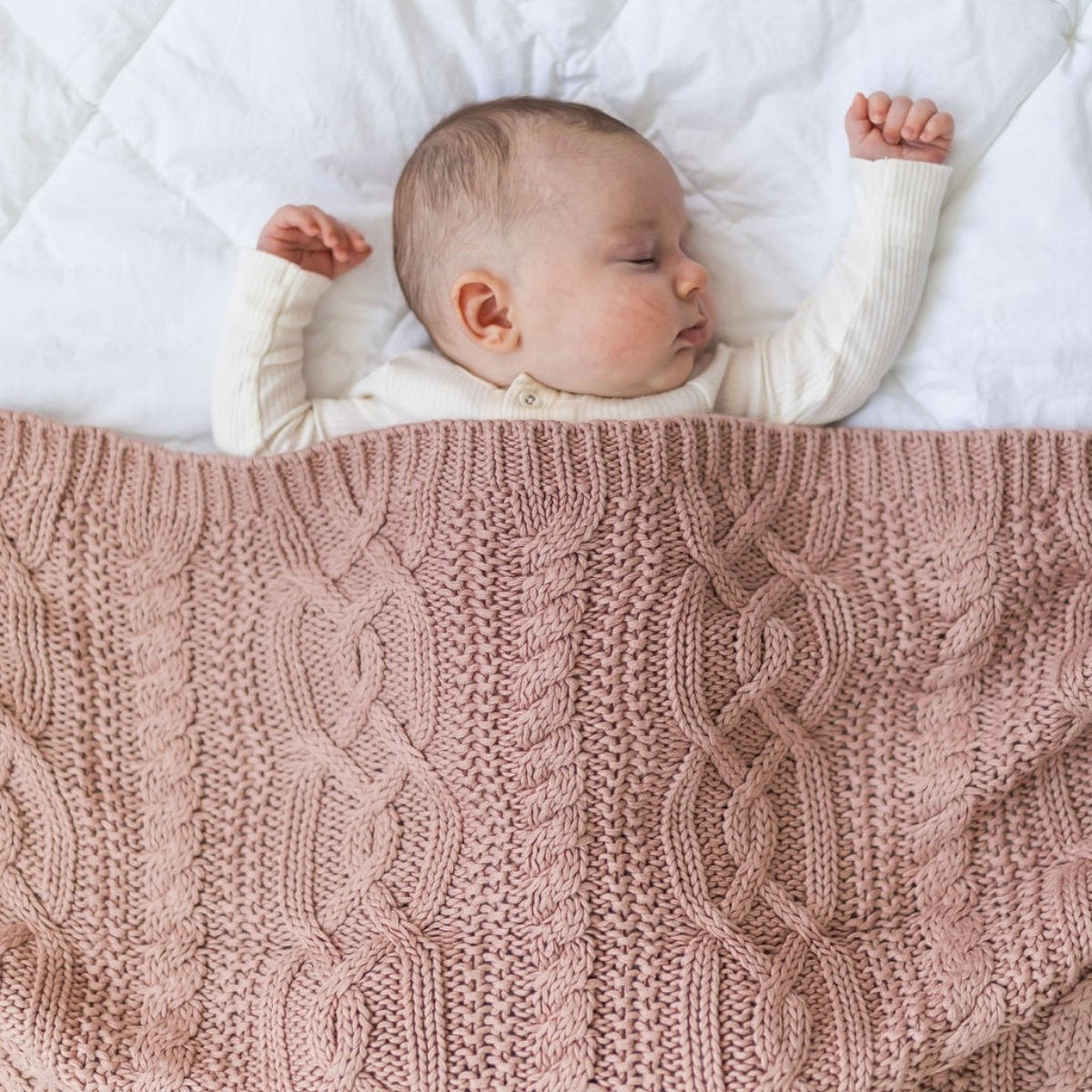 Di Lusso Living Reilly Blanket Nude