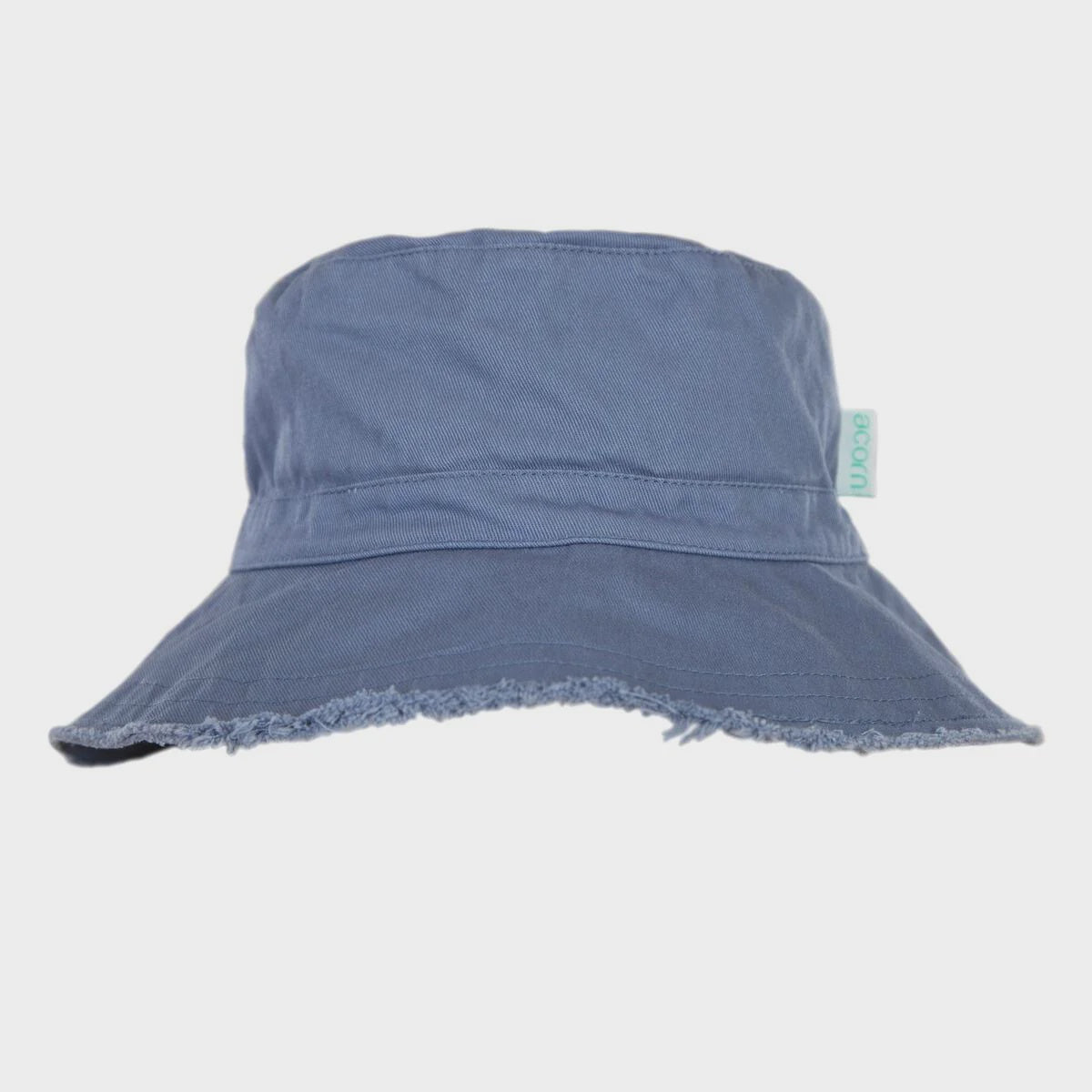 Acorn - Blue Frayed Bucket Hat