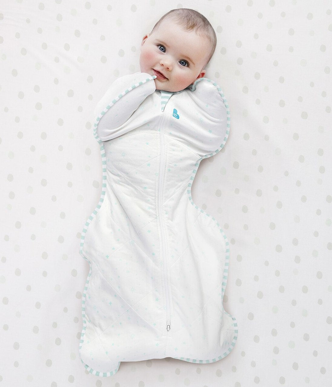 Love To Dream - Swaddle Up Organic Warm 2.5 TOG - White
