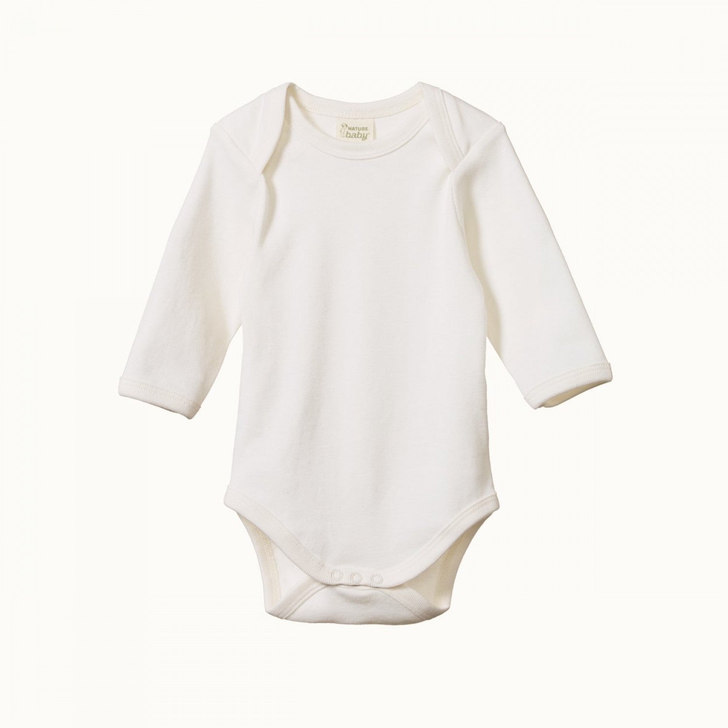 Nature Baby - Long Sleeve Bodysuit - Natural