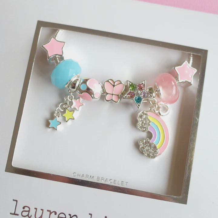 Lauren Hickley - Somewhere Over the Rianbow Charm Bracelet