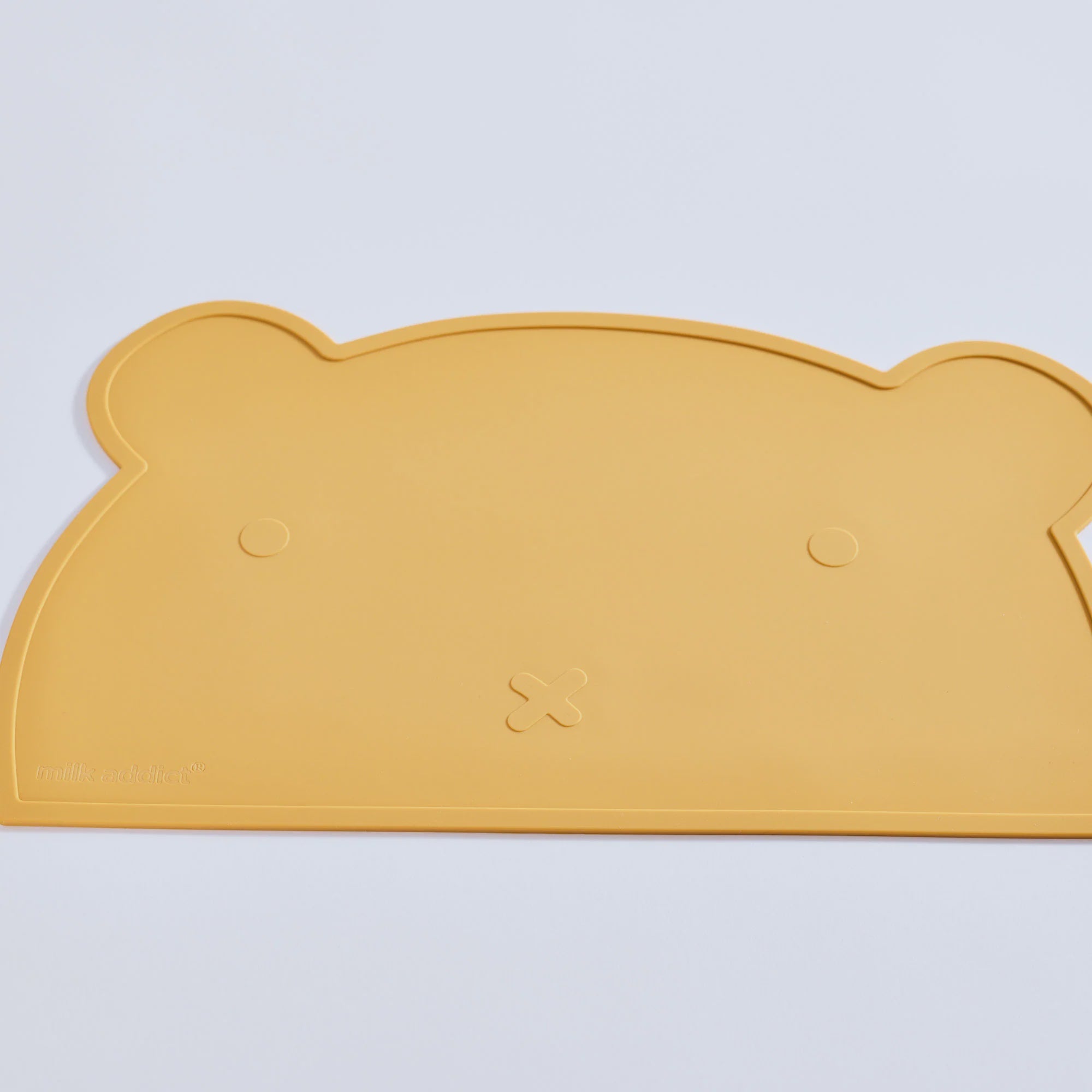 Milk Addict - Beary Nice Silicone Placemat - Ochre