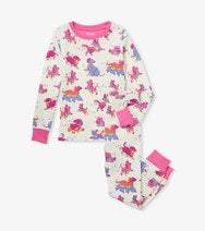 Hatley - Twinkle Pups Cotton Pajama Set
