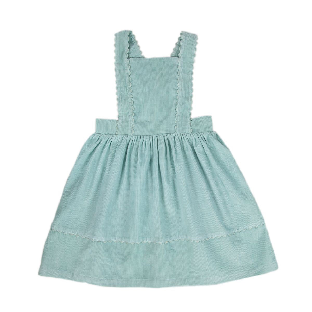 Peggy Earla Pinafore - Seafoam