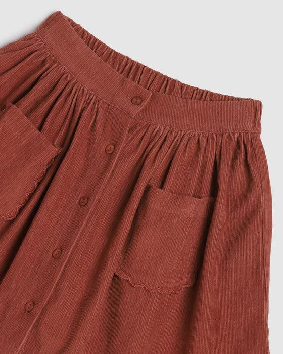 Alex & Ant - Lulu Skirt - Chilli Oil