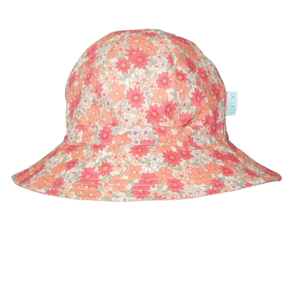 Acorn - Desert Flowers Wide Brim Reversible Sunhat