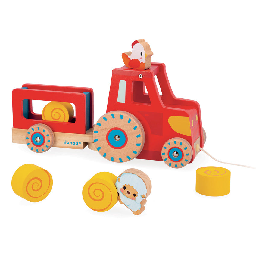 Janod - Tractor Pull Along