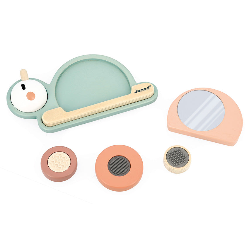 Janod - Cocoon Stacking Sensory Snail