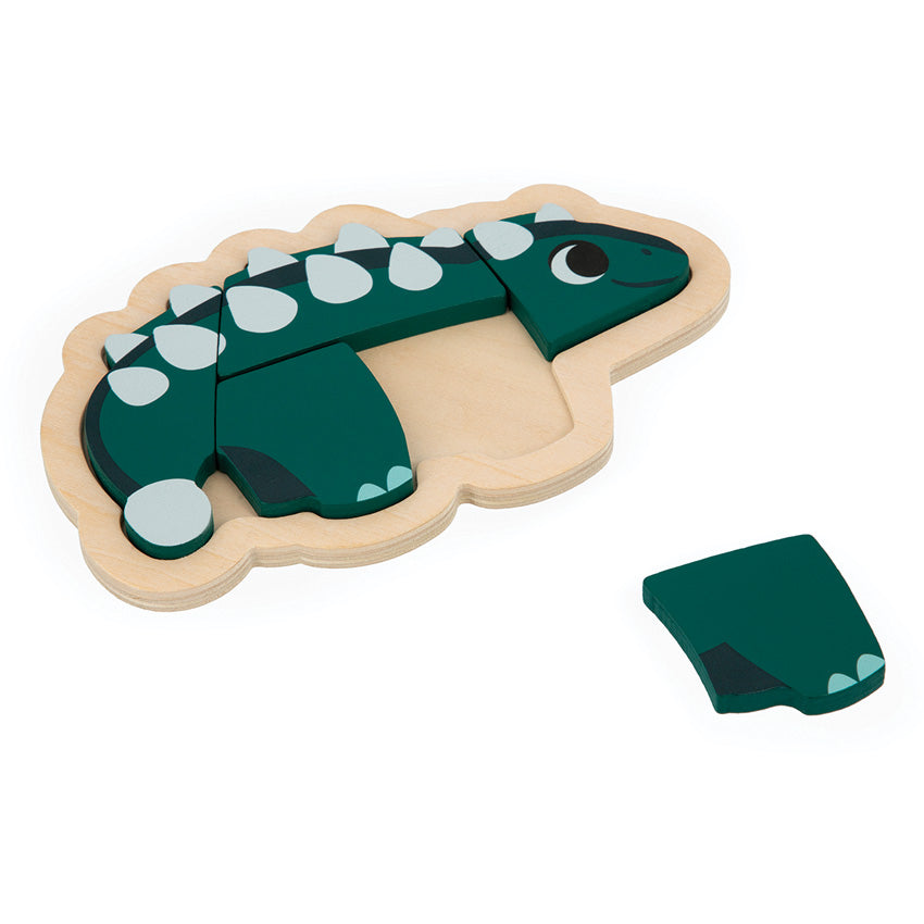 Janod - Dino Progressive Wooden Puzzle