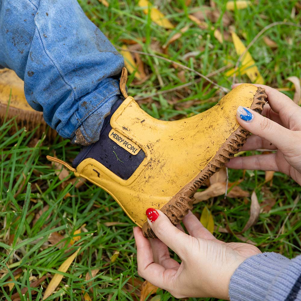 Merry People - Bobbi Kids Gumboot - Straw
