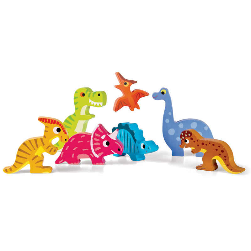 Janod - Chunky Puzzle - Dinosaur