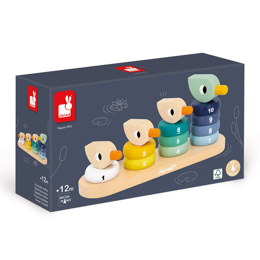 Janod - Duck Family Stacker