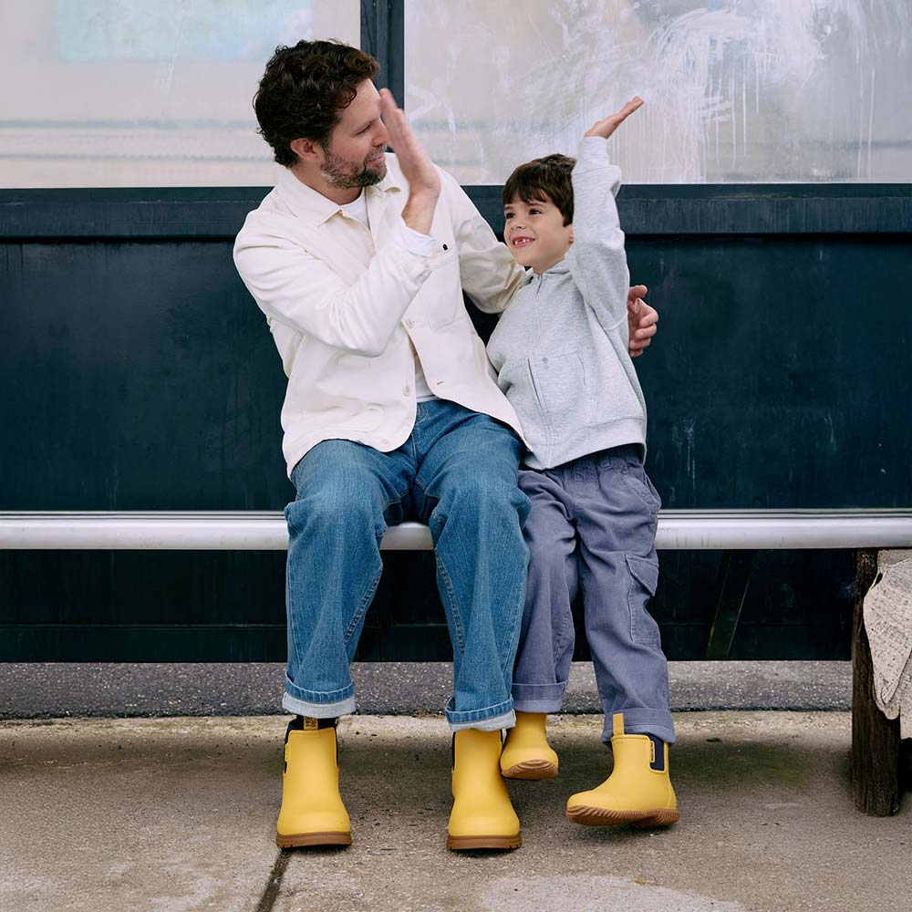 Merry People - Bobbi Kids Gumboot - Straw