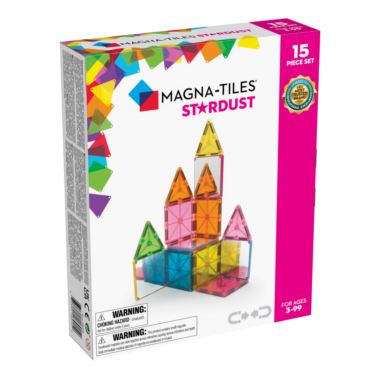 Magna-Tiles - Stardust 15pc Set