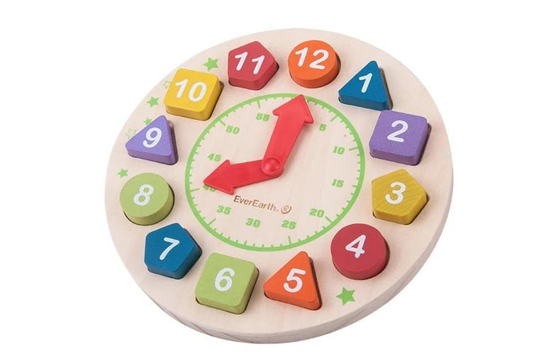 EverEarth - Wooden Clock