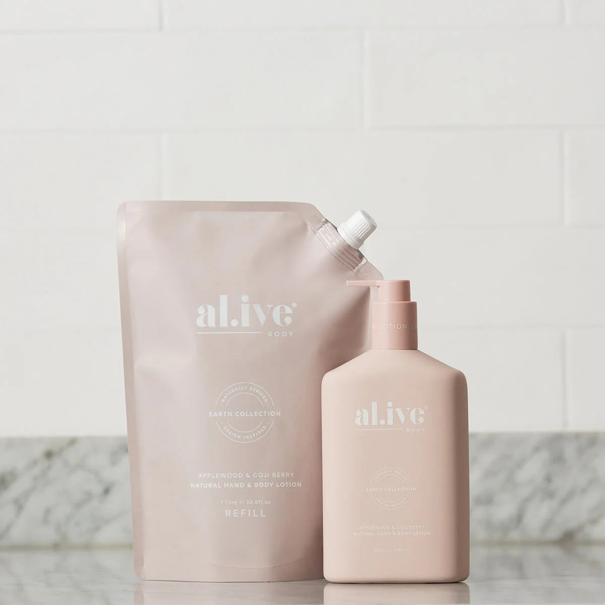 Al.ive - Natural Hand & Body Lotion - Applewood & Goji Berry