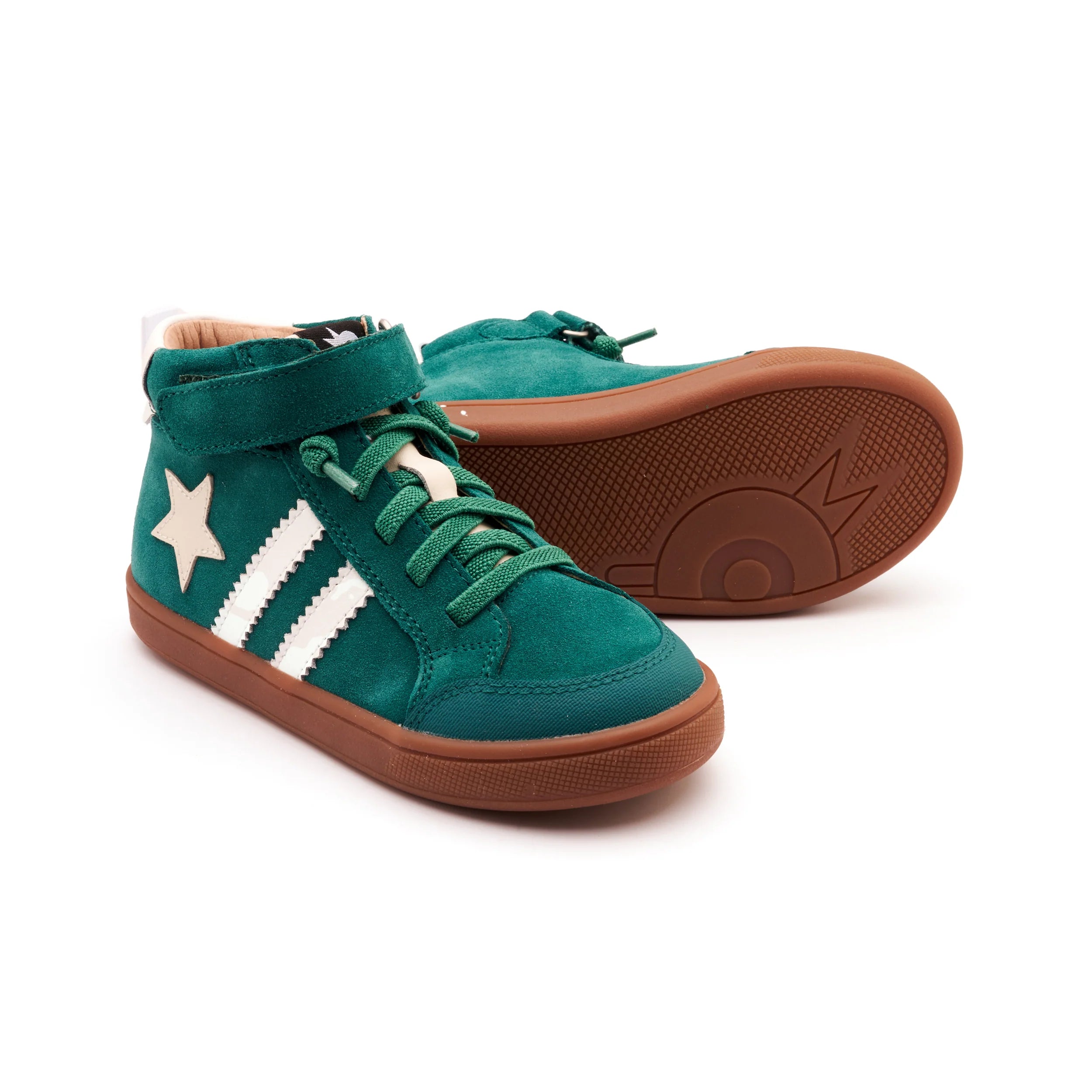 Oldsoles - Wos High Top - Emerald Suede / Snow / Sporco