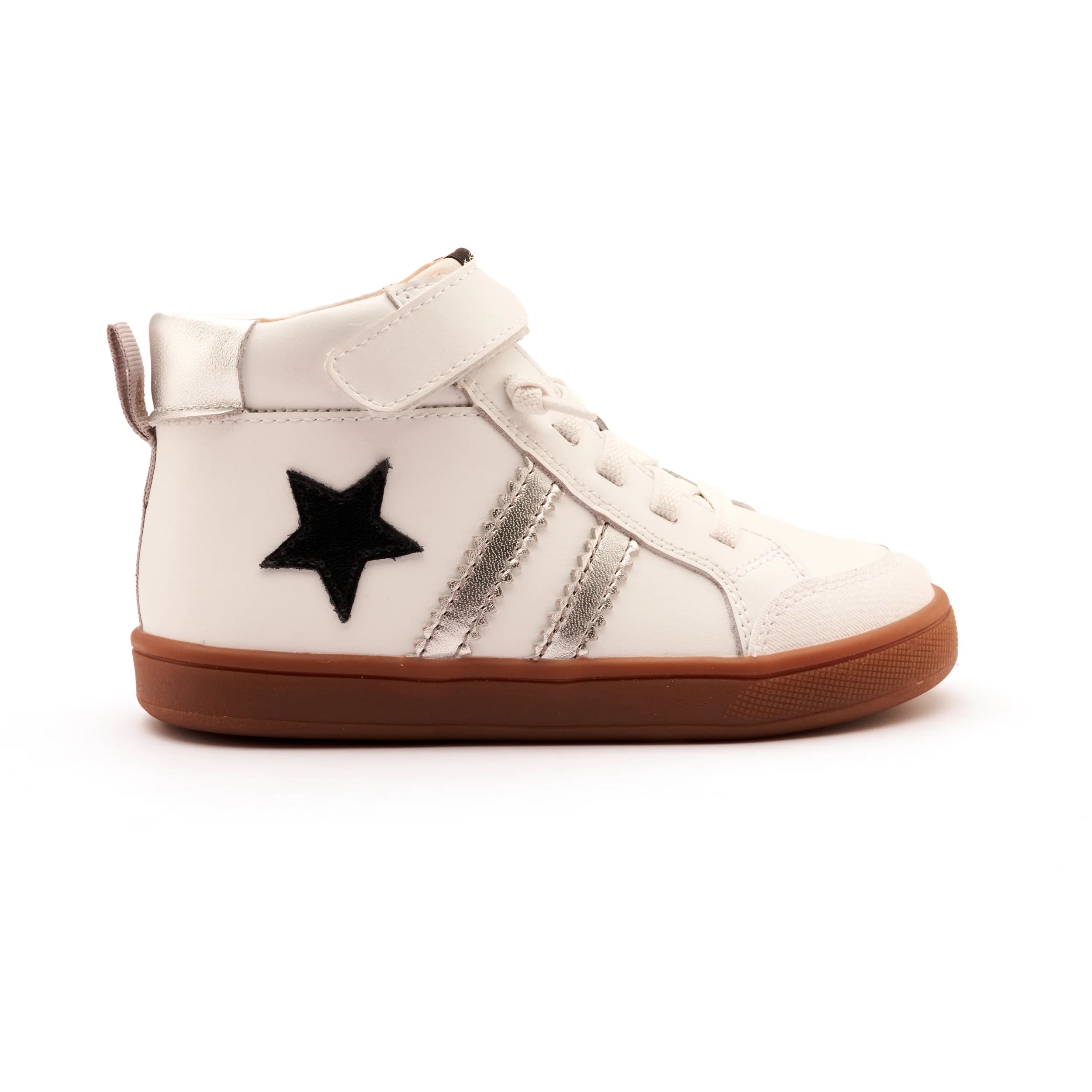 Oldsoles - Wos High Top - Snow / Silver / Black
