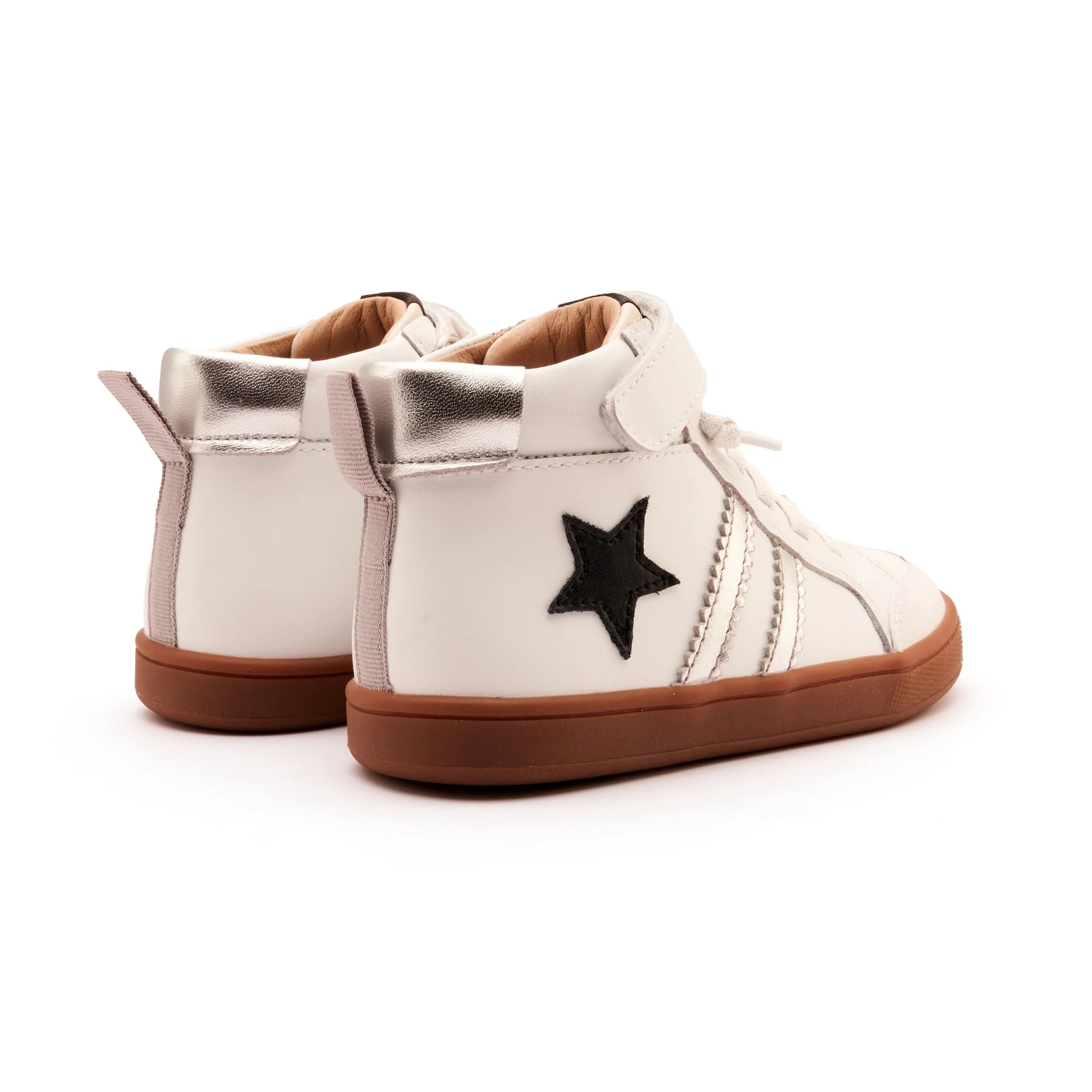 Oldsoles - Wos High Top - Snow / Silver / Black