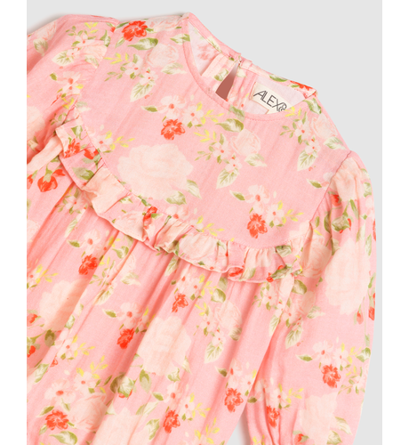 Alex & Ant - Rita Playsuit - Fabulous Blooms Pink