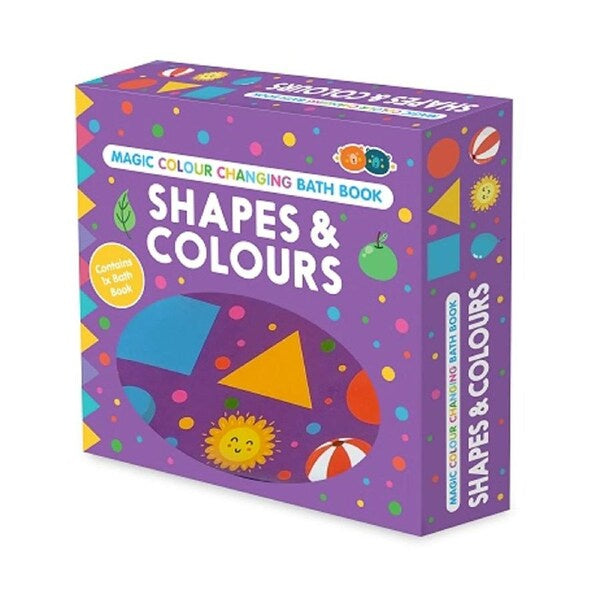Magic Colour Changing Bath Book - Shapes & Colours