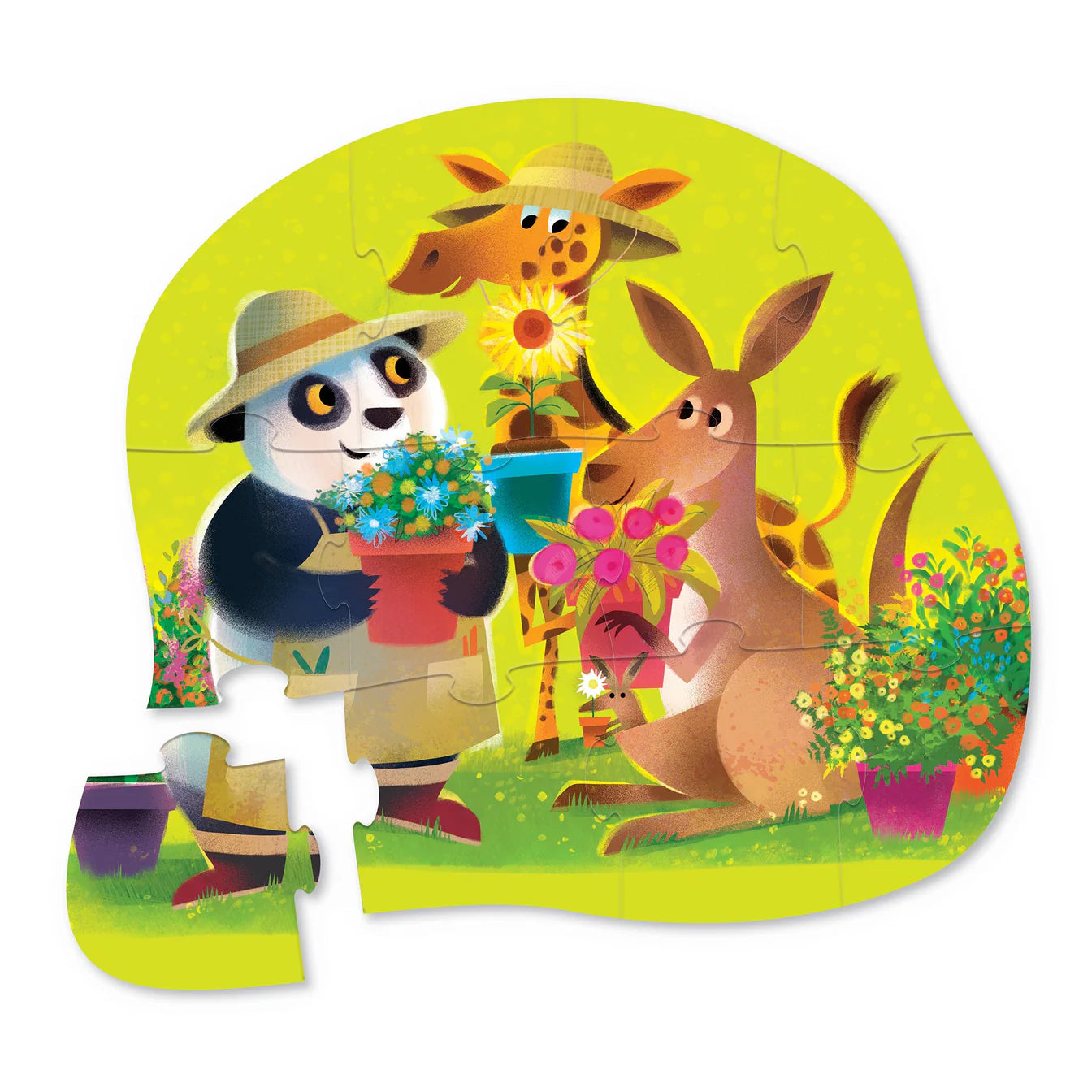 Crocodile Creek - 12 Pc Mini Puzzle - Flower Power