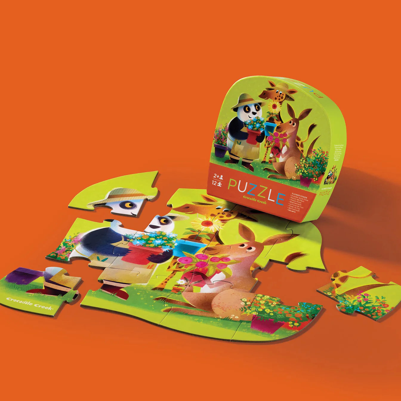 Crocodile Creek - 12 Pc Mini Puzzle - Flower Power