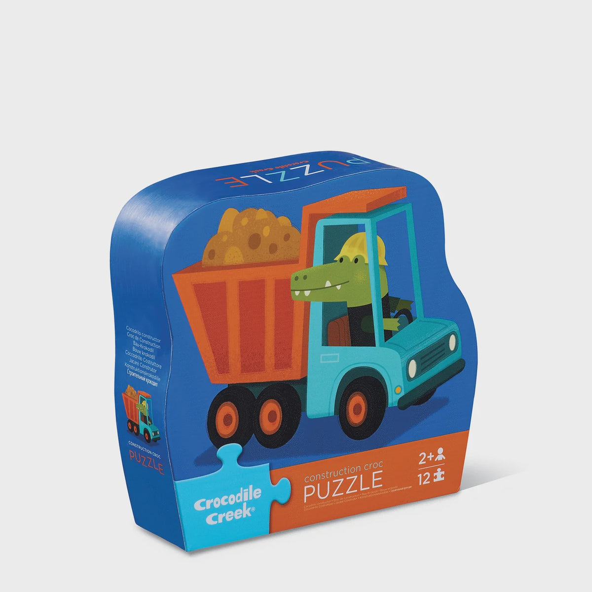 Mini Puzzle - Construction Croc
