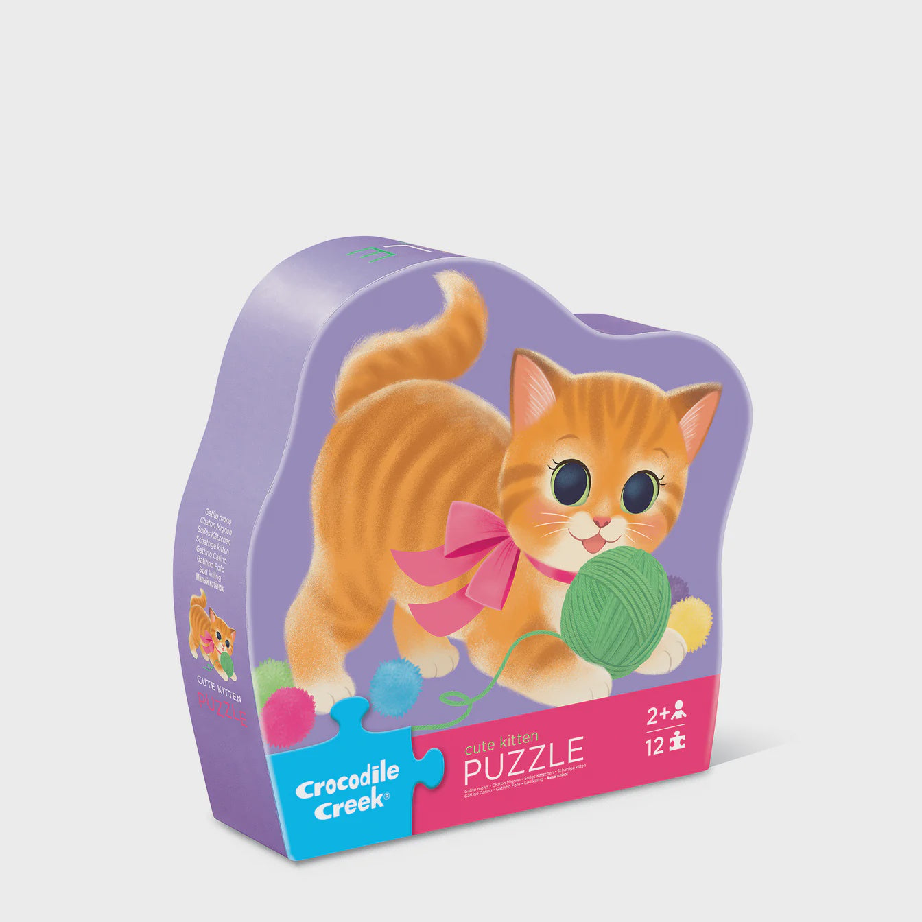 Crocodile Creek - Puzzle 12pc - Cute Kitten