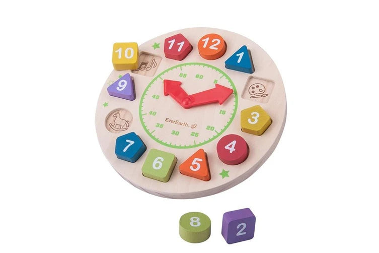 EverEarth - Wooden Clock