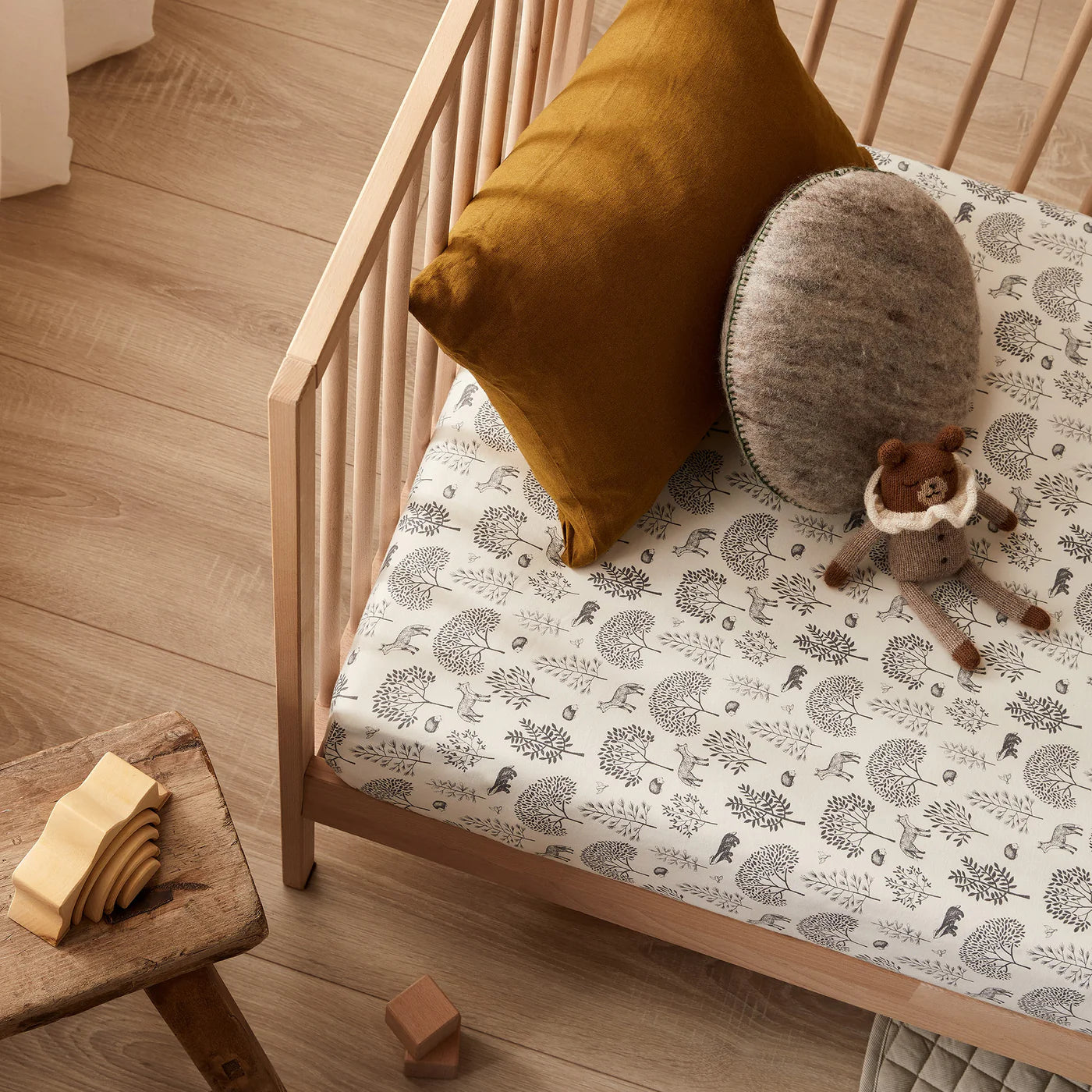 Wilson & Frenchy - Woodland Organic Cot Sheet