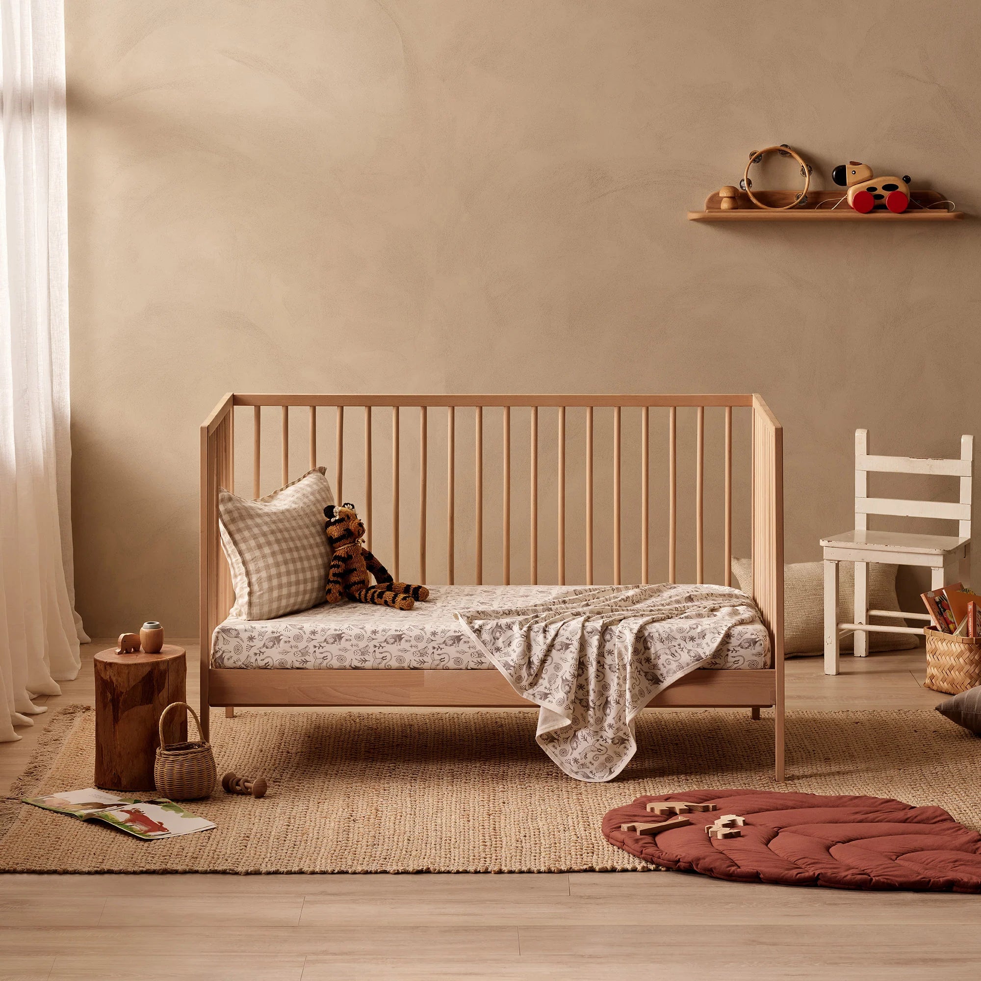Wilson & Frenchy - Tribal Woods Organic Cot Sheet