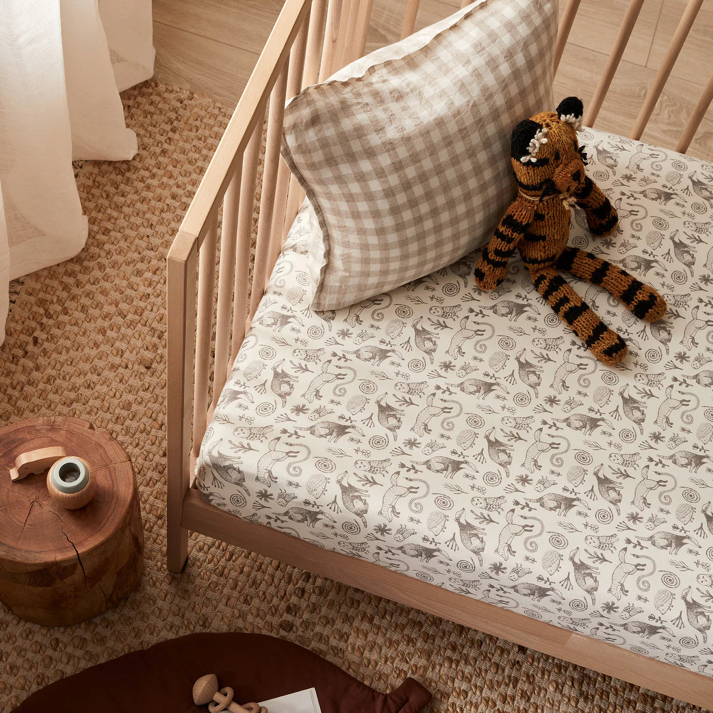 Wilson & Frenchy - Tribal Woods Organic Cot Sheet