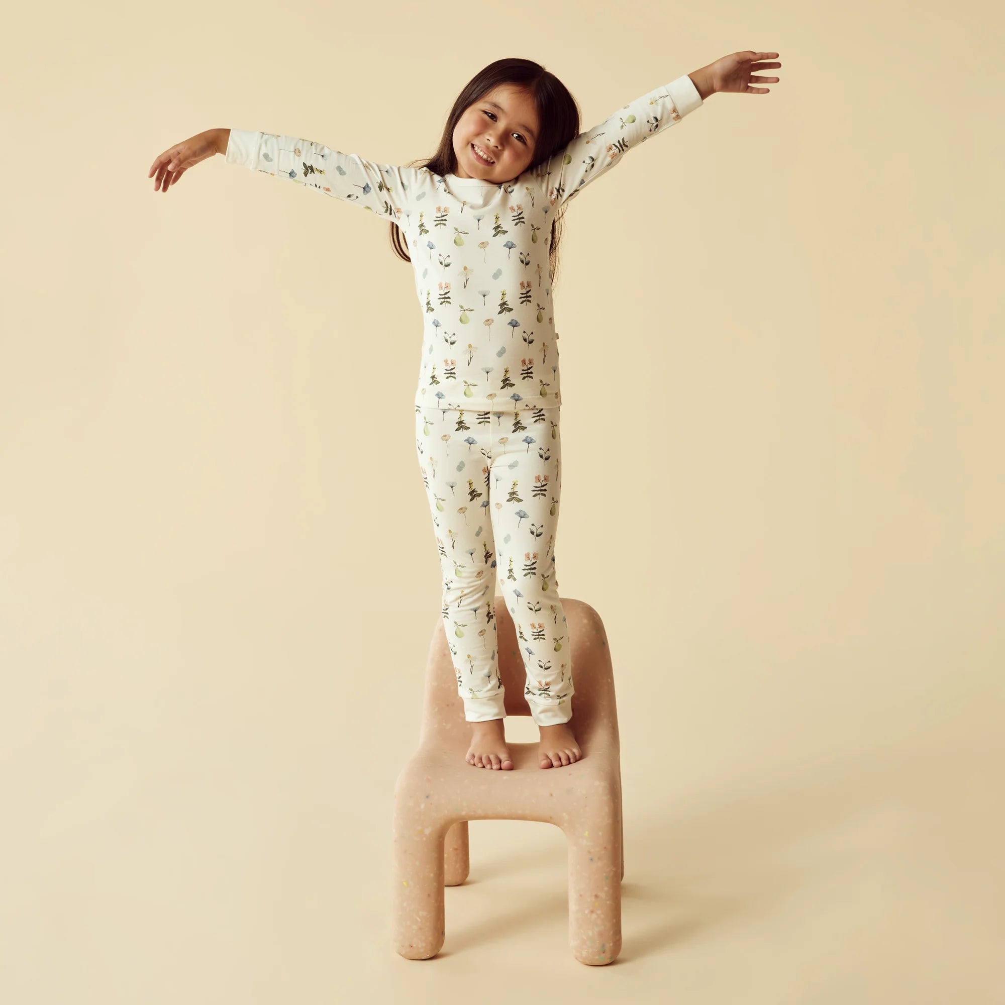 Wilson & Frenchy - Petite Garden Organic Long Sleeve Pjs Set